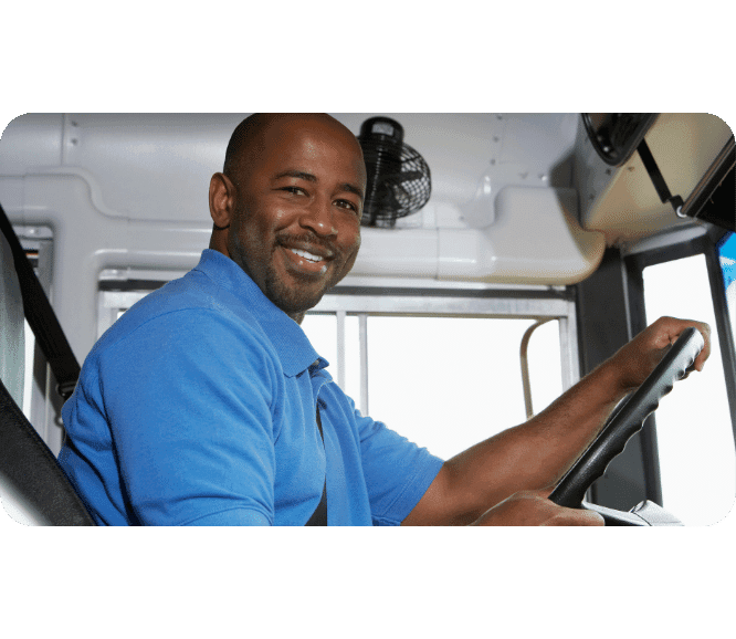 School bus driver compliance monitoring with speed and behaviour alerts