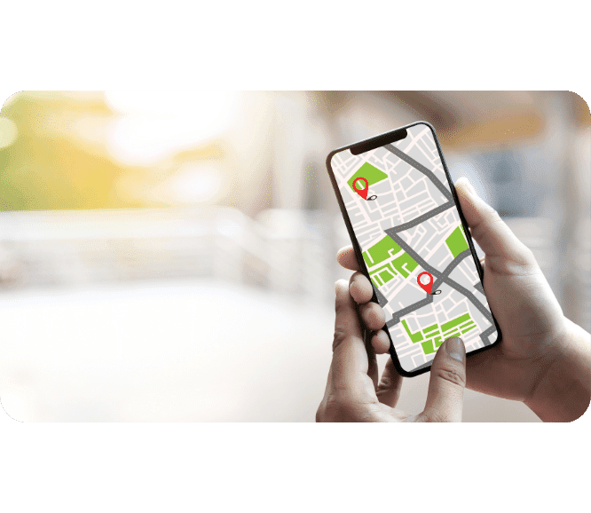 School bus route optimization map with live GPS tracking and ETA